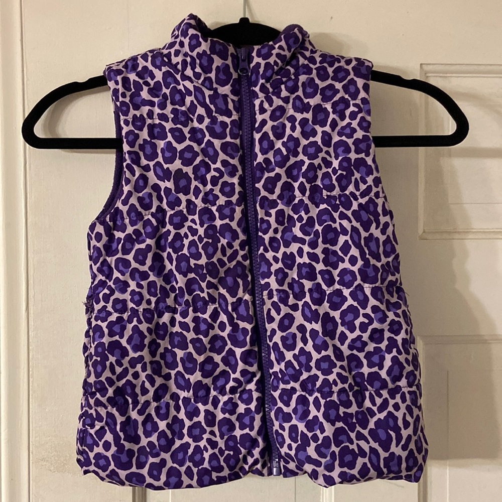 Girls puffer vest, no hood